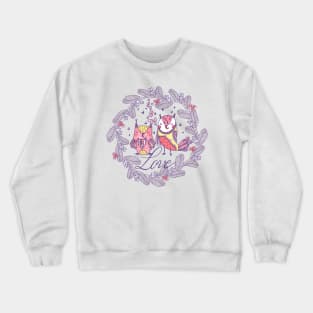 Owls Love Crewneck Sweatshirt